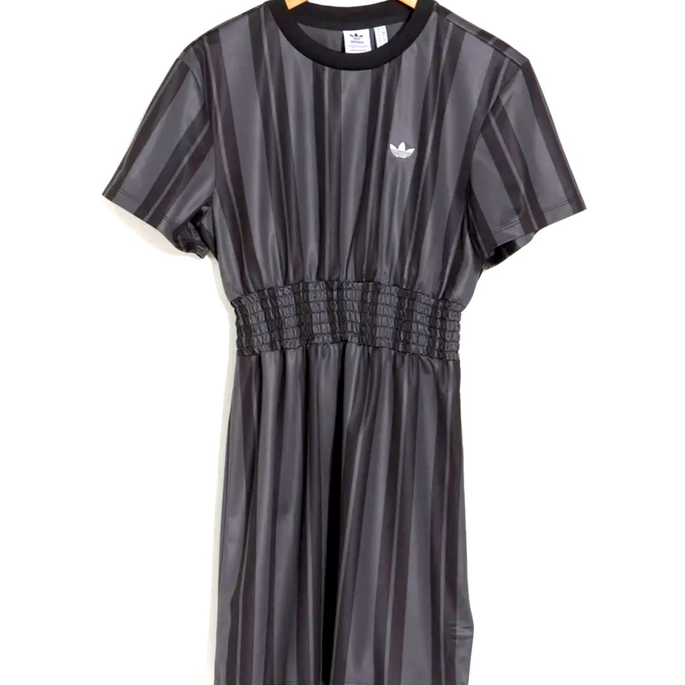Adidas Striped Jersey Dress